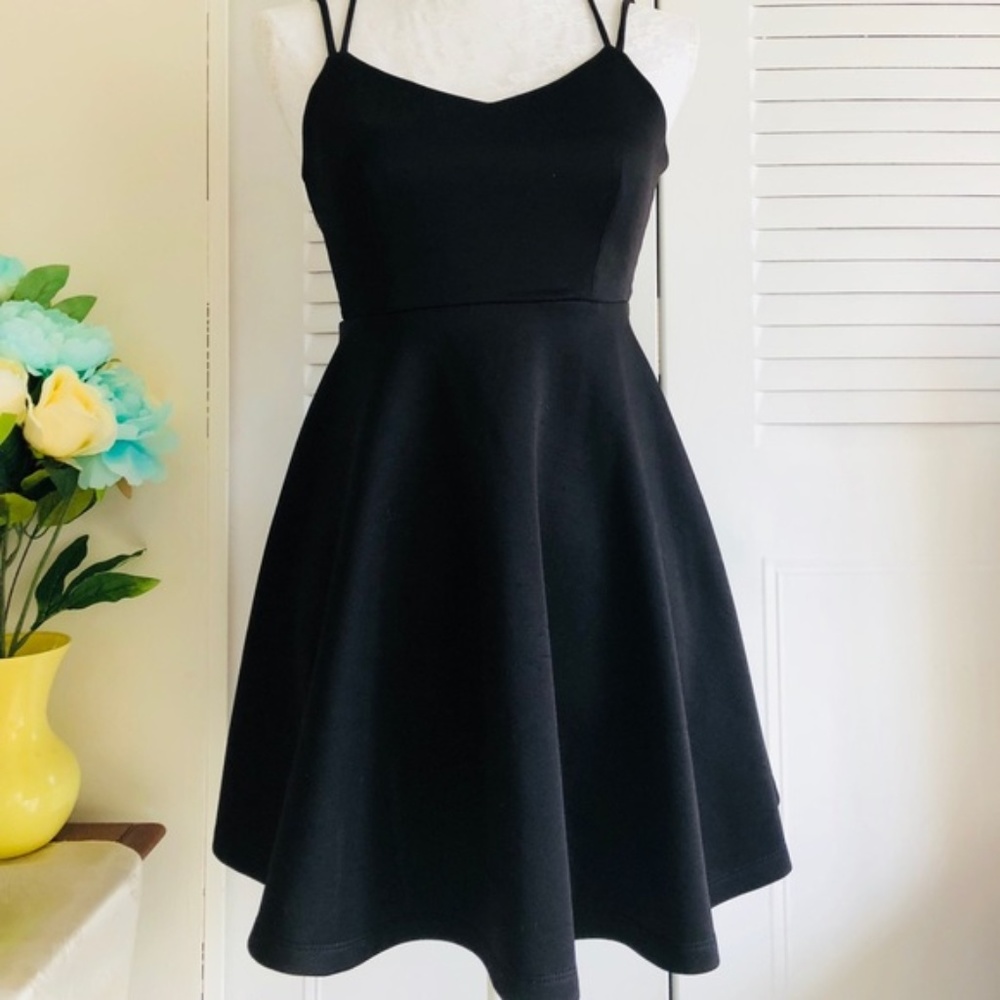 Fit & Flare V Neck Cami Dress